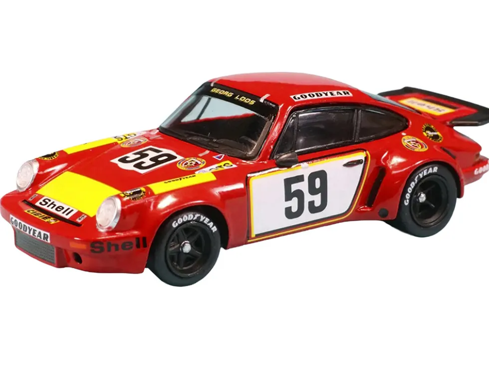 Porsche 911 Carrera RSR #59 Tim Schenken - Howden Ganley "Gelo Racing Team" "24 Hours of Le Mans" (1975) 1/64 Model Car by Spark