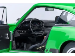 Porsche 911 Carrera 2.7 RS Viper Green with Black Stripes and Wheels 1/18 Model Car by Autoart