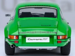 Porsche 911 Carrera 2.7 RS Viper Green with Black Stripes and Wheels 1/18 Model Car by Autoart