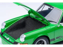 Porsche 911 Carrera 2.7 RS Viper Green with Black Stripes and Wheels 1/18 Model Car by Autoart