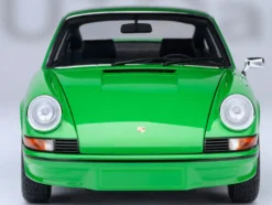 Porsche 911 Carrera 2.7 RS Viper Green with Black Stripes and Wheels 1/18 Model Car by Autoart