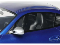2012 Porsche Cayman R Aqua Blue Metallic 1/18 Model Car by GT Spirit