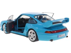 1997 Porsche 911 (993) Clubsport Riviera Blue 1/18 Diecast Model Car by Solido
