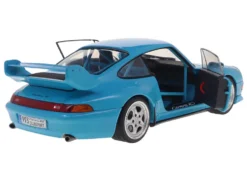1997 Porsche 911 (993) Clubsport Riviera Blue 1/18 Diecast Model Car by Solido