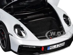 2023 Porsche 911 Dakar Ice Gray Metallic 1/18 Diecast Model Car by Norev