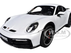 2023 Porsche 911 Dakar Ice Gray Metallic 1/18 Diecast Model Car by Norev