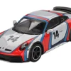 Porsche 911 Dakar #14 "Rally 1978" Ice Gray Metallic Limited Edition 1/64 Diecast Model Car by Mini GT