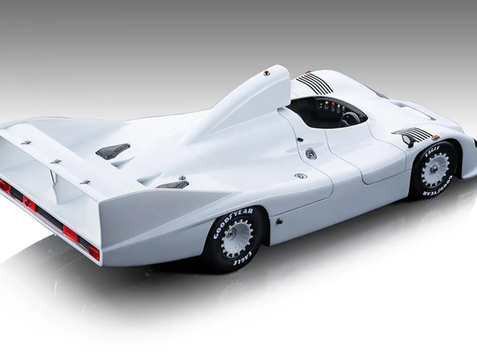 1977 Porsche 936 Gloss White Press Version Mythos Series Limited Edition 60 pieces Worldwide 1/18 Model Car Tecnomodel TM18-148 A