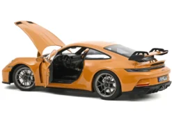 2021 Porsche 911 GT3 Bahama Yellow 1/18 Diecast Model Car by Norev