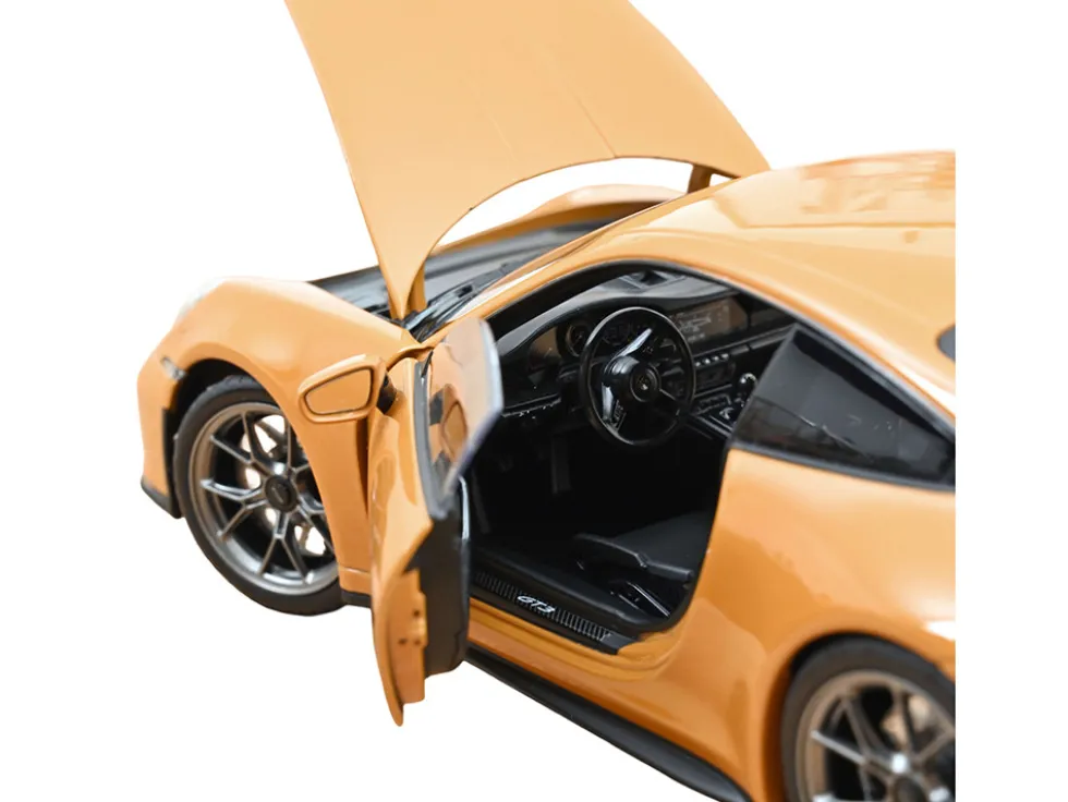 2021 Porsche 911 GT3 Bahama Yellow 1/18 Diecast Model Car by Norev