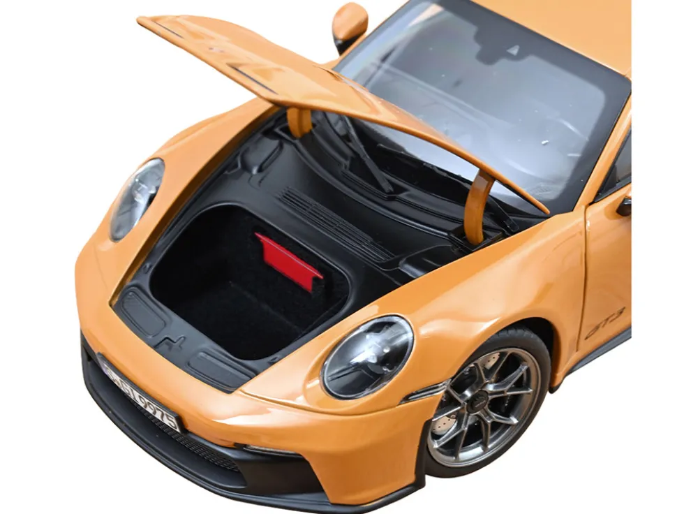 2021 Porsche 911 GT3 Bahama Yellow 1/18 Diecast Model Car by Norev