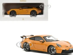 2021 Porsche 911 GT3 Bahama Yellow 1/18 Diecast Model Car by Norev