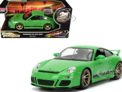 Porsche 911 GT3 (997) Green with Black Accents