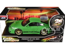 Porsche 911 GT3 (997) Green with Black Accents