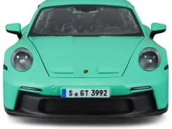 Porsche 911 GT3 Light Green 1/24 Diecast Model Car Bburago 21104grn