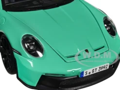 Porsche 911 GT3 Light Green 1/24 Diecast Model Car Bburago 21104grn