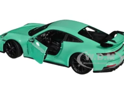 Porsche 911 GT3 Light Green 1/24 Diecast Model Car Bburago 21104grn