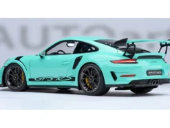 Porsche 911 (991.2) GT3 RS Mint Green 1/18 Model Car by Autoart