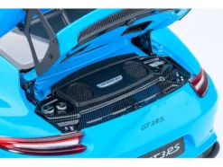 Porsche 911 (991.2) GT3 RS Riviera Blue 1/18 Model Car by Autoart