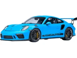 Porsche 911 (991.2) GT3 RS Riviera Blue 1/18 Model Car by Autoart