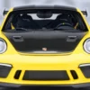 Porsche 911 (991.2) GT3 RS Weissach Racing Yellow with Carbon Hood and Top 1/18 Model Car by Autoart