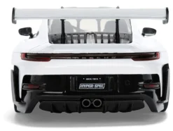 Porsche 911 GT3 RS (992) #12 White with Blue Stripes and Carbon Top