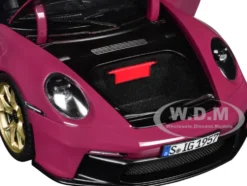 2021 Porsche 911 GT3 Ruby Star Neo 1/18 Diecast Model Car by Norev