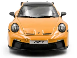 2023 Porsche 911 (992) GT3 Signal Yellow with Black Top 1/43 Diecast Model Car by Solido