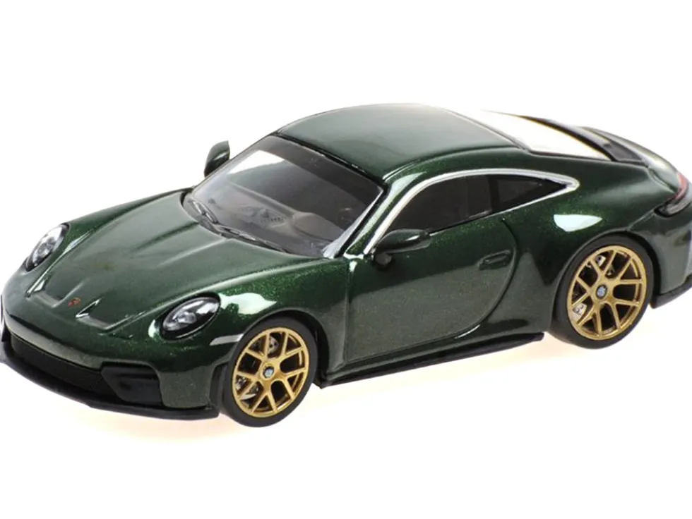 2025 Porsche 911 (992.2) GT3 Touring Green Metallic Limited Edition to 240 pieces Worldwide 1/64 Diecast Model Car by Minichamps