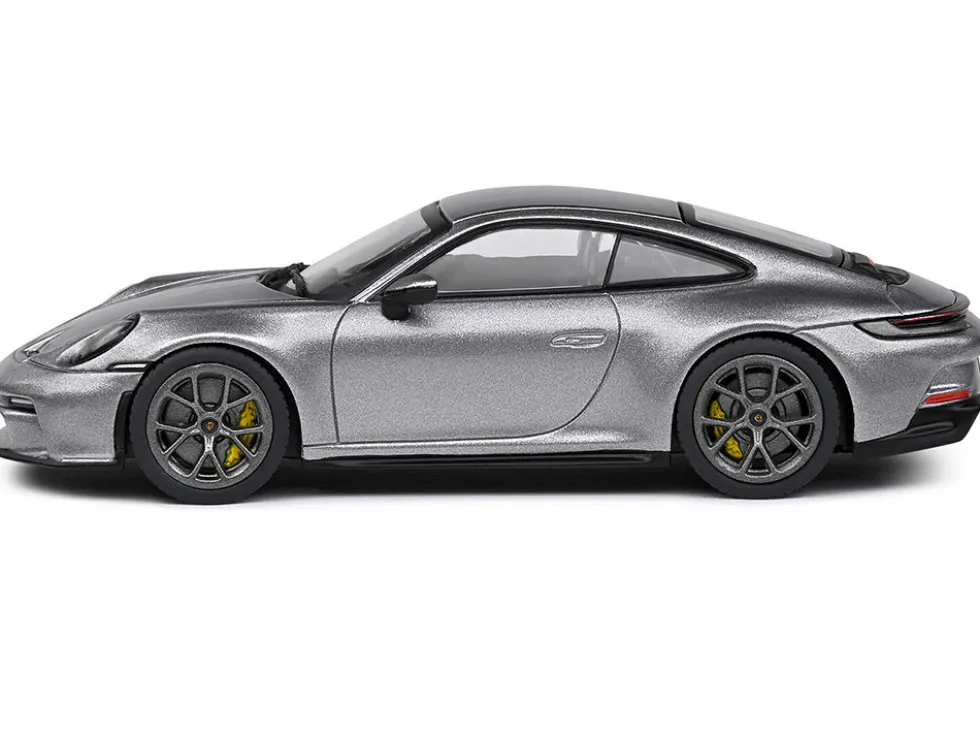 Porsche 911 (992) GT3 Touring GT Silver Metallic 1/43 Diecast Model Car by Solido