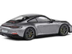 Porsche 911 (992) GT3 Touring GT Silver Metallic 1/43 Diecast Model Car by Solido