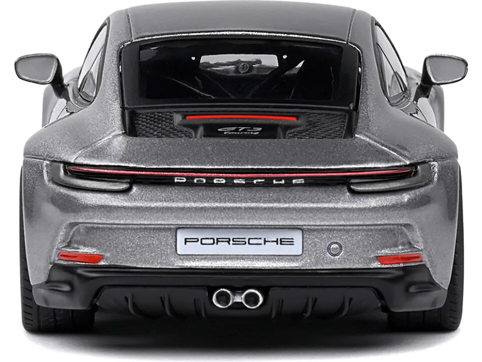 Porsche 911 (992) GT3 Touring GT Silver Metallic 1/43 Diecast Model Car by Solido