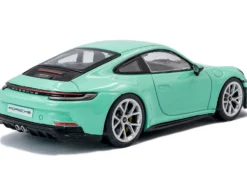 2023 Porsche 911 (992) GT3 Touring Mint Green 1/43 Diecast Model Car by Solido
