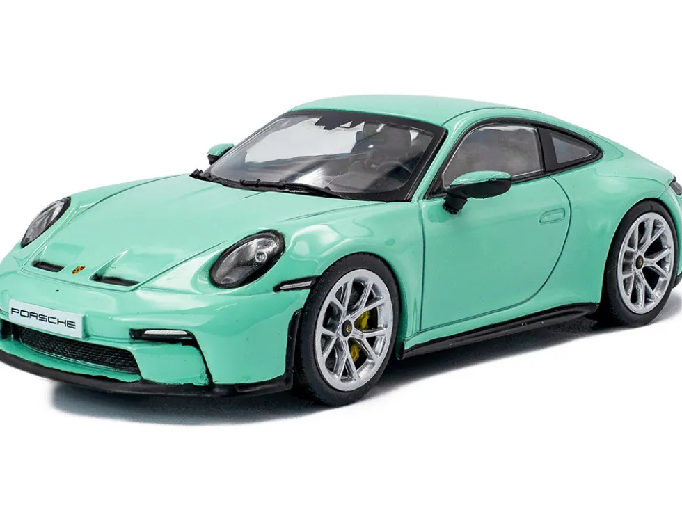2023 Porsche 911 (992) GT3 Touring Mint Green 1/43 Diecast Model Car by Solido