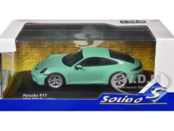 2023 Porsche 911 (992) GT3 Touring Mint Green 1/43 Diecast Model Car by Solido