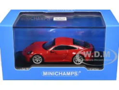 2025 Porsche 911 (992.2) GT3 Touring Red Limited Edition to 240 pieces Worldwide 1/64 Diecast Model Car by Minichamps