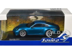 2023 Porsche 911 (992) GT3 Touring South Sea Blue Metallic 1/43 Diecast Model Car by Solido