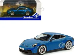 2023 Porsche 911 (992) GT3 Touring South Sea Blue Metallic 1/43 Diecast Model Car by Solido