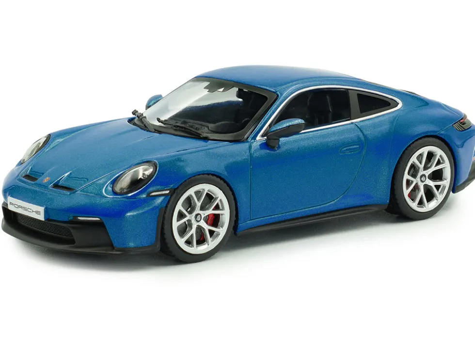2023 Porsche 911 (992) GT3 Touring South Sea Blue Metallic 1/43 Diecast Model Car by Solido