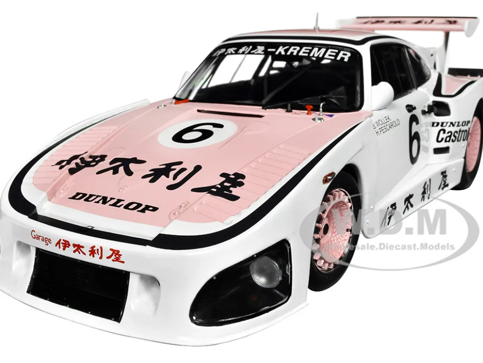 Porsche 935 K3 #6 Bob Wollek Henri Pescarolo Winner Suzuka 1000KM 1981 Competition Series 1/18 Diecast Model Car Solido S1807204