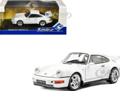 1994 Porsche 911 (964) RS 3.8 Grand Prix White 1/43 Diecast Model Car by Solido