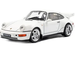 1994 Porsche 911 (964) RS 3.8 Grand Prix White 1/43 Diecast Model Car by Solido