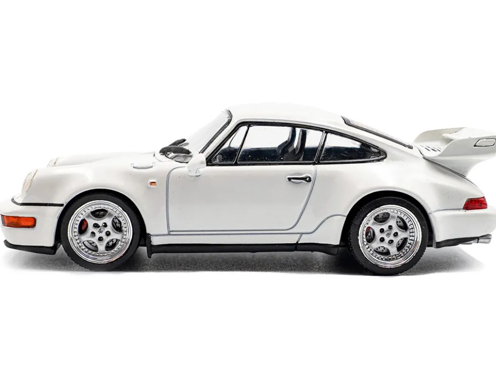 1994 Porsche 911 (964) RS 3.8 Grand Prix White 1/43 Diecast Model Car by Solido