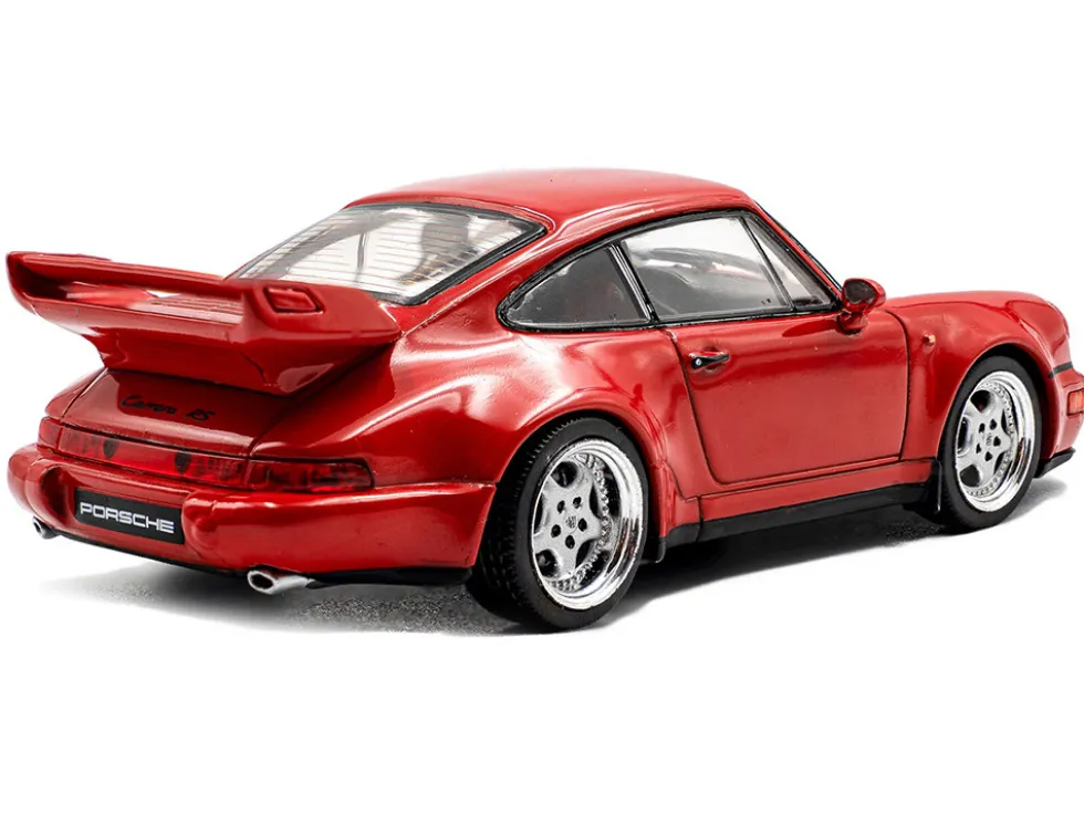 1994 Porsche 911 (964) RS 3.8 Guards Red 1/43 Diecast Model Car by Solido