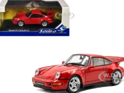 1994 Porsche 911 (964) RS 3.8 Guards Red 1/43 Diecast Model Car by Solido