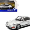 1994 Porsche 911 (964) RS Silver Metallic with Black Stripes 1/43 Diecast Model Car by Solido