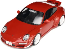 2021 Porsche 911 RWB AKA Phila Red 1/18 Model Car GT Spirit GT874