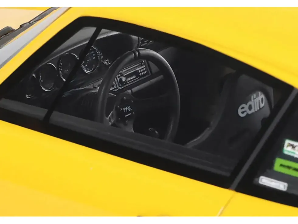 2024 Porsche 911 (964) RWB "Qeema" Yellow 1/18 Model Car by GT Spirit