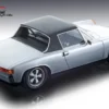 1974 Porsche 914/6 Silver Limited Edition 60 pieces Worldwide 1/18 Model Car Tecnomodel TM18-83 E