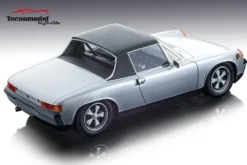 1974 Porsche 914/6 Silver Limited Edition 60 pieces Worldwide 1/18 Model Car Tecnomodel TM18-83 E